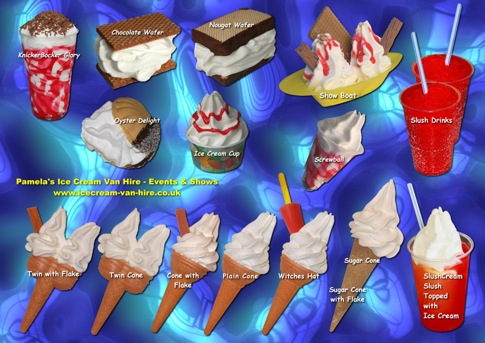 Pamelas Ice Cream Van Hire Ltd Products Pamelas Ice Cream Van Hire Ltd Products